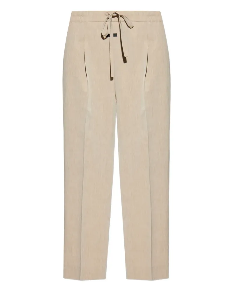 Fear of God Bundfaltenhose mit Kordelzug - Nude Nude