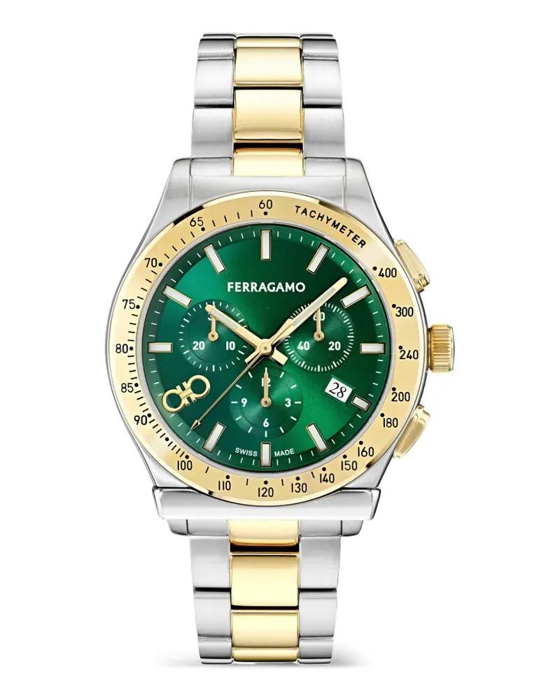 Ferragamo 1927 Chrono 42mm watch - Grün Grün