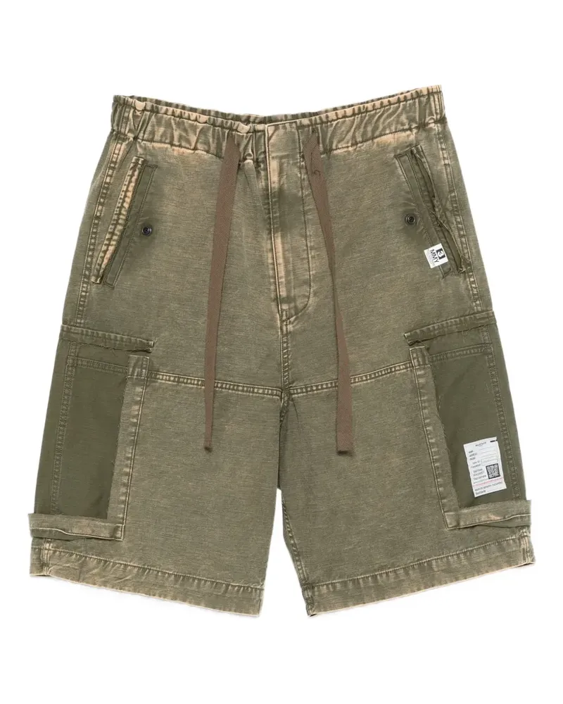 MIHARAYASUHIRO drawstring cargo shorts - Grün Grün