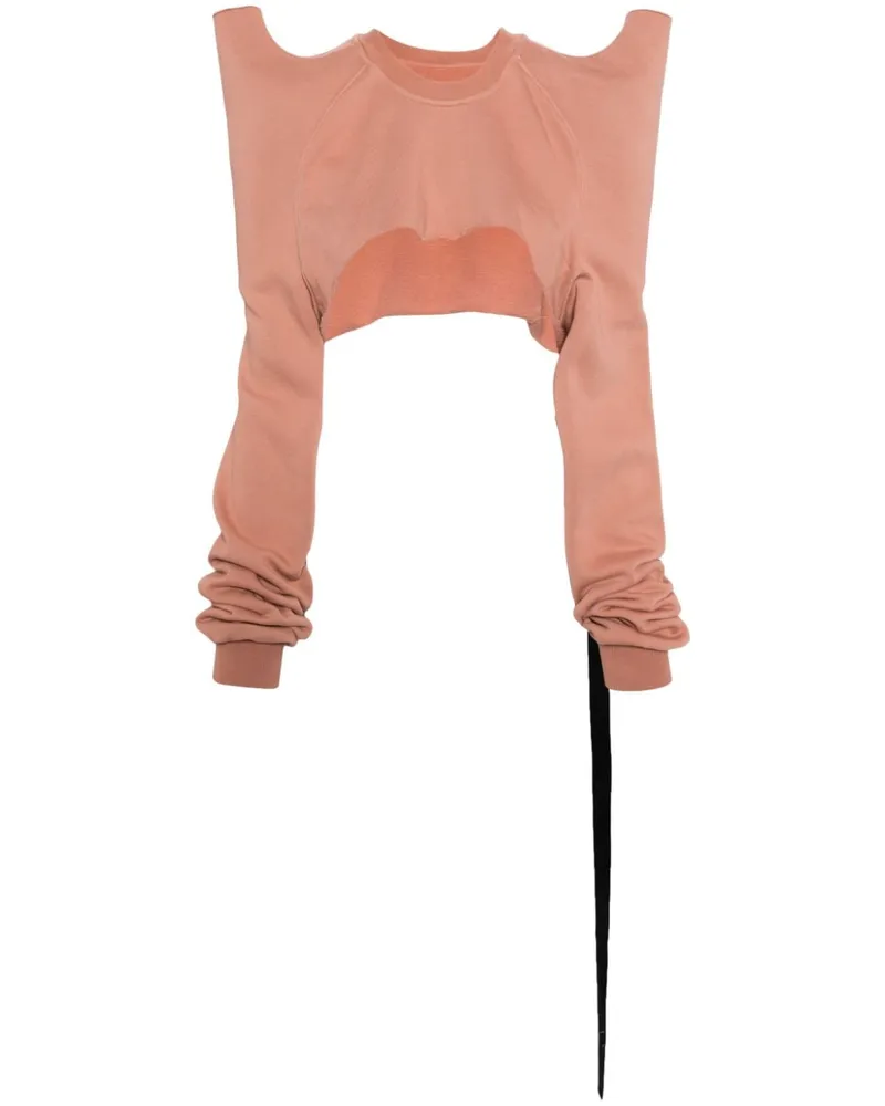 DRKSHDW by Rick Owens Tecsweat Sweatshirt - Rosa Rosa