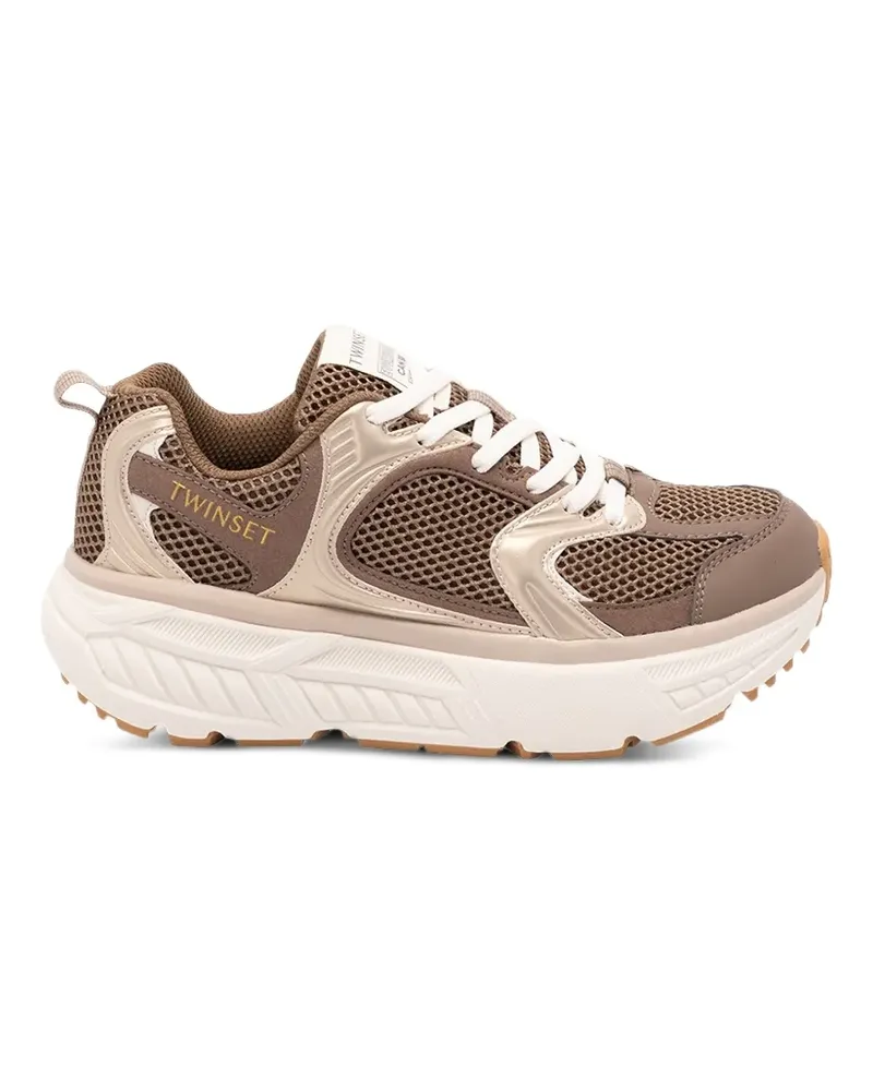 Twin-Set Fessura Laufschuhe - Braun Braun