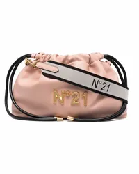 N° 21 Clutch mit Kordelzug Nude