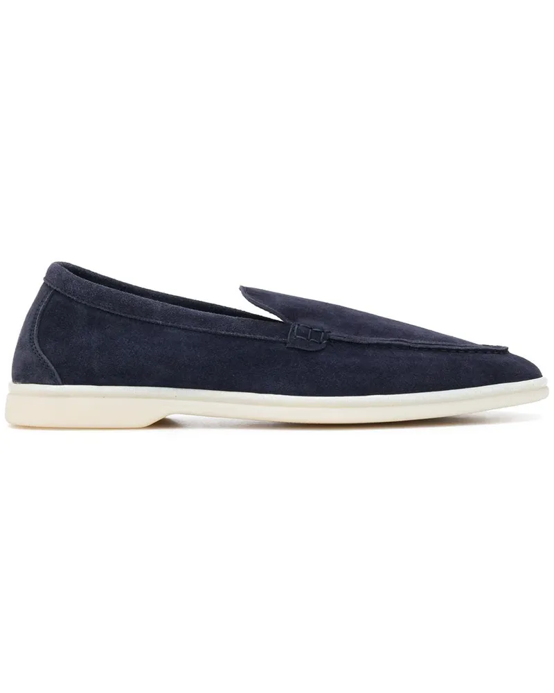 Scarosso Loafer mit mandelförmiger Kappe - Blau Blau