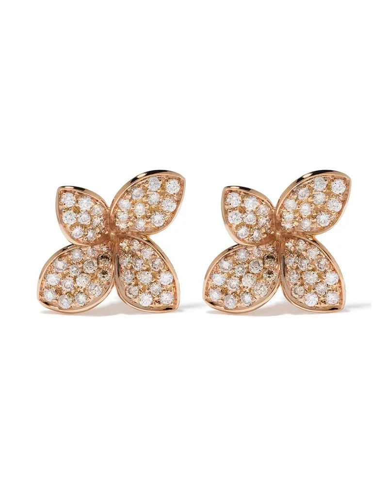 Pasquale Bruni 18kt Rotgoldohrringe - Rosa Rosa