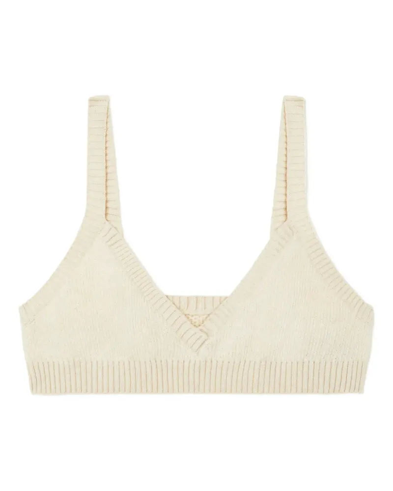 Alanui Gerippter Finest-BH - Nude Nude