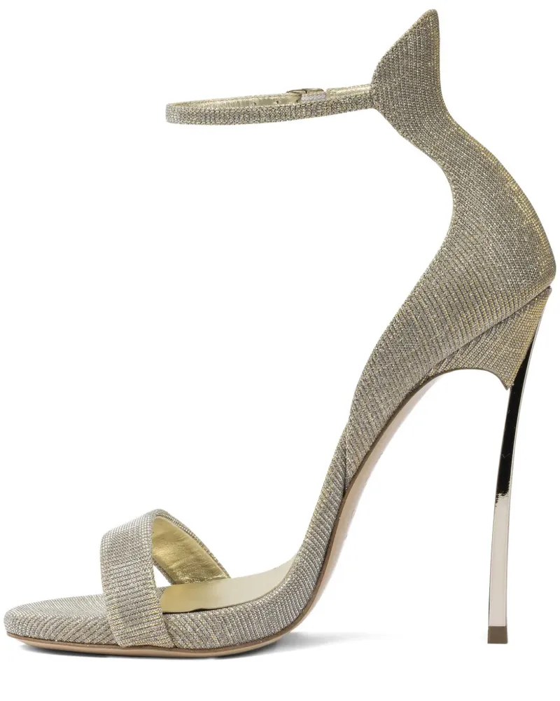 Casadei Blade Sandalen mit Knöchelriemen 125mm - Grau Grau