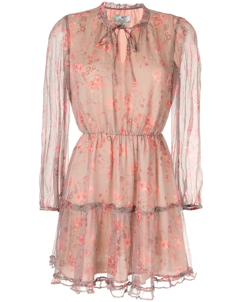 We Are Kindred Geblümtes 'Lorelai' Kleid - Rosa Rosa