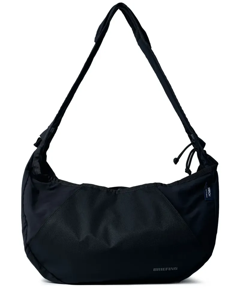 Comme des Garçons adjustable strap zip messenger bag - Schwarz Schwarz