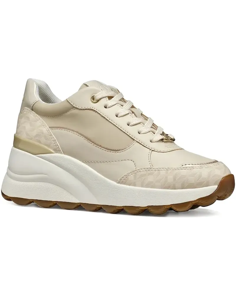 Geox Spherica EC13 Sneakers - Nude Nude
