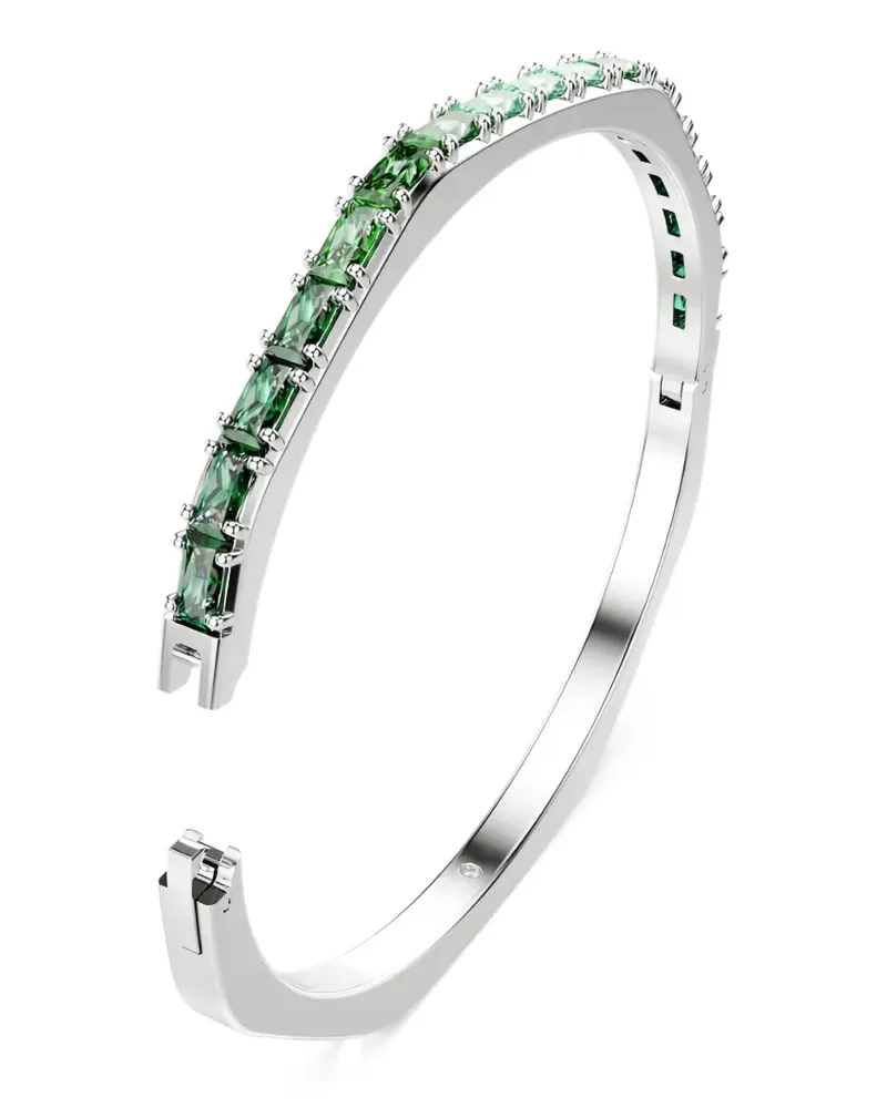 Swarovski Matrix Armreif - Silber Silber