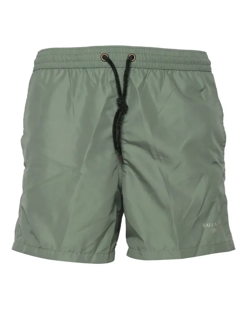 Ballantyne Badeshorts mit Kordelzug - Grün Grün