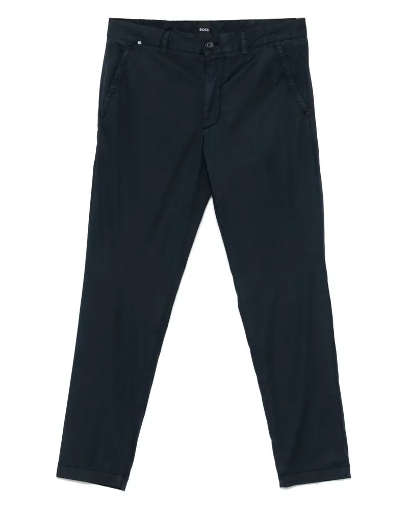 HUGO BOSS Chino mit geradem Bein - Blau Blau