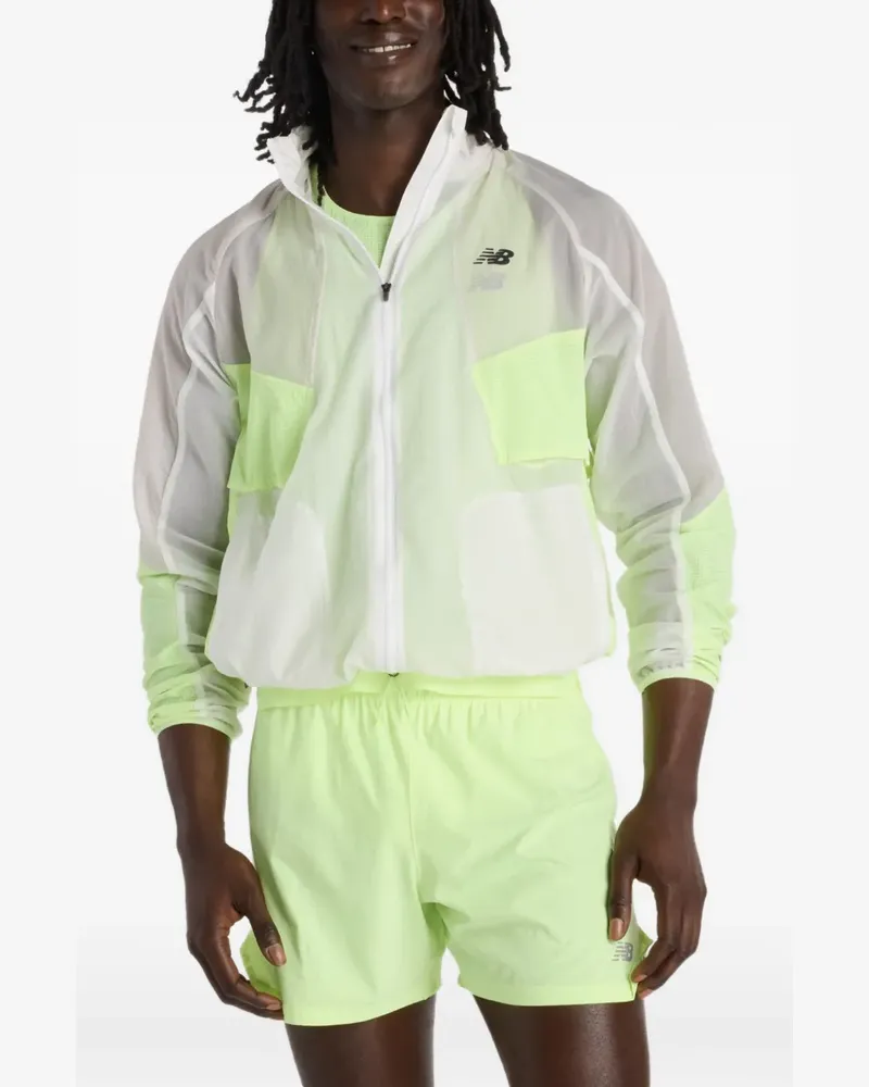 New Balance RC zip-up jacket - Weiß Weiß