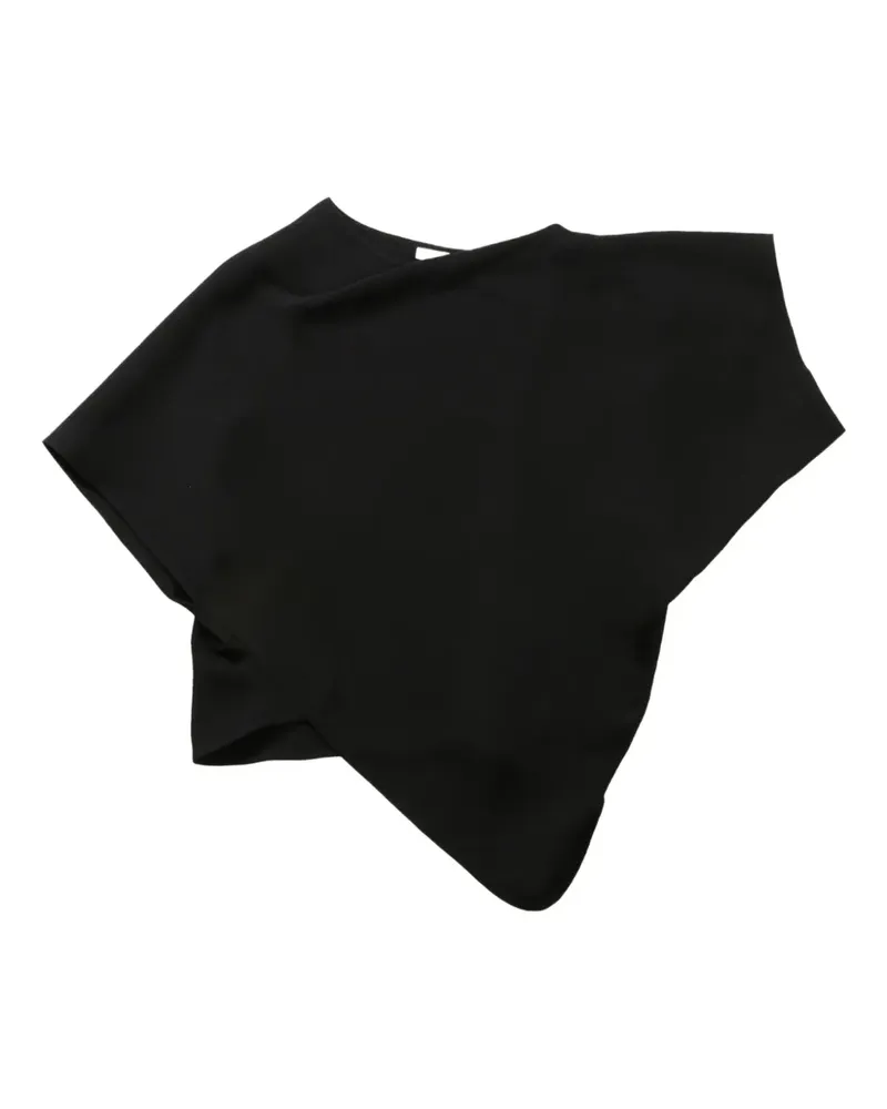 The Row asymmetric t-shirt - Schwarz Schwarz