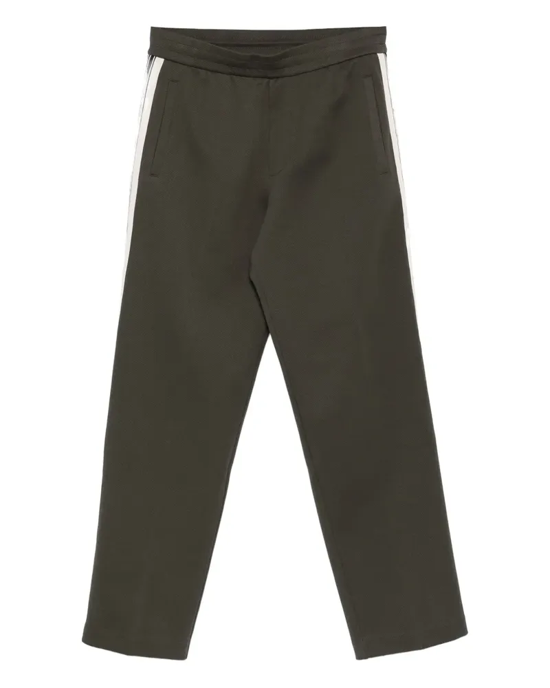 Emporio Armani Jogginghose mit Streifendetail - Grün Grün