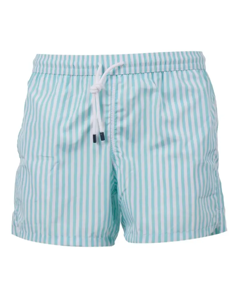 Fedeli Gestreifte Badehose - Blau Blau