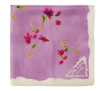 Halstuch mit Blumen-Print