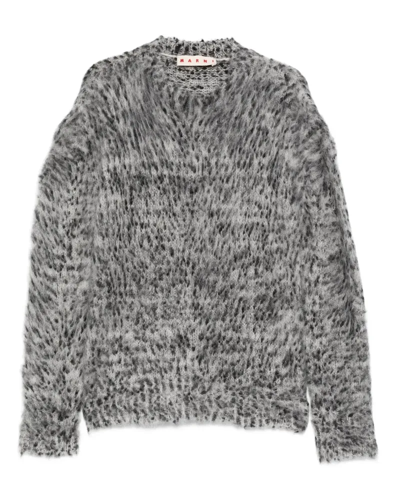 Marni Pullover mit Rundhalsausschnitt - Grau Grau