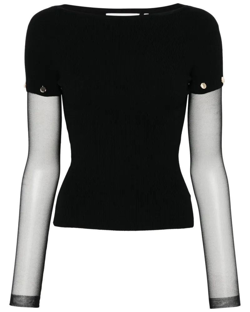 SPORTMAX Alcide T-Shirt - Schwarz Schwarz
