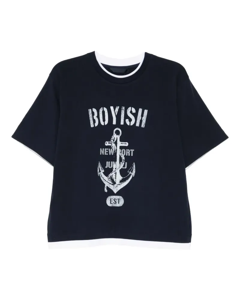 JUUN.J Marine T-Shirt - Blau Blau