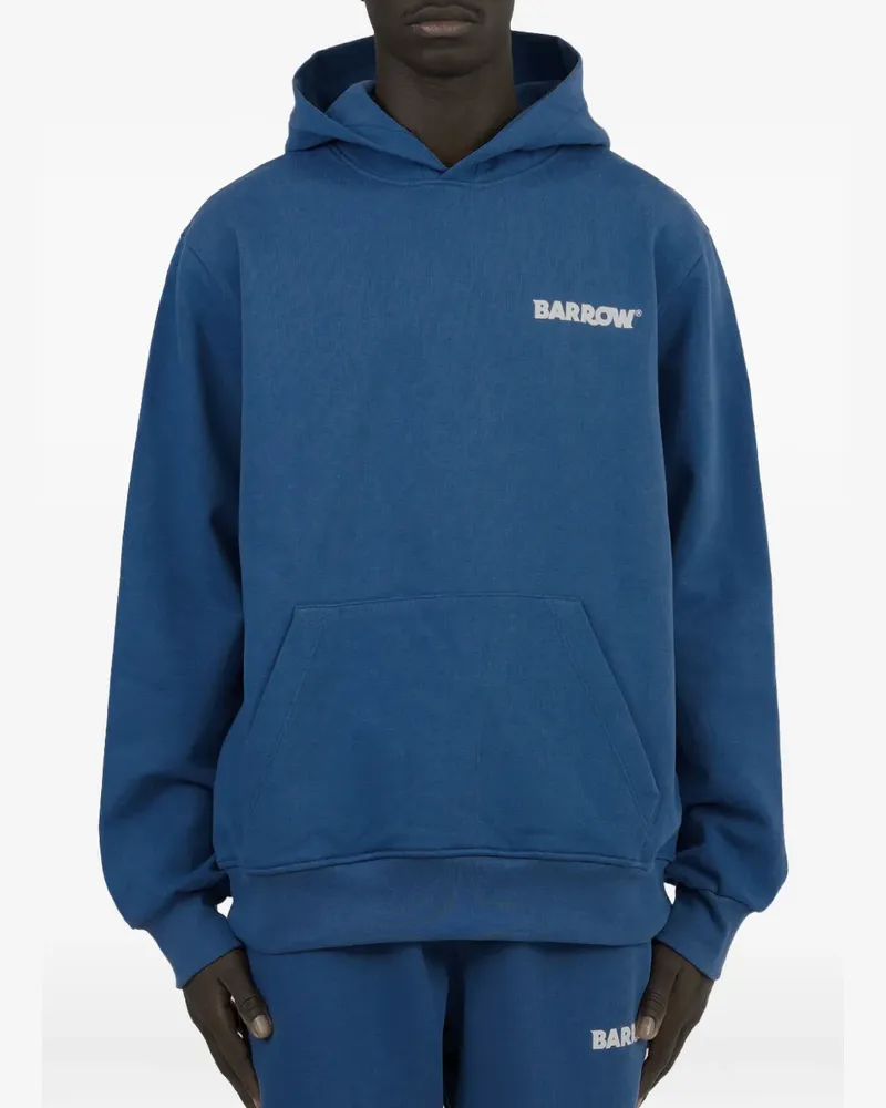BARROW Hoodie mit Logo - Blau Blau
