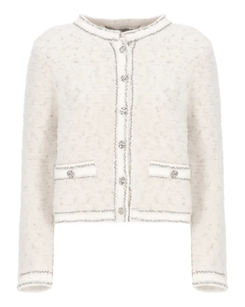 D.EXTERIOR Cardigan mit Pailletten - Nude Nude