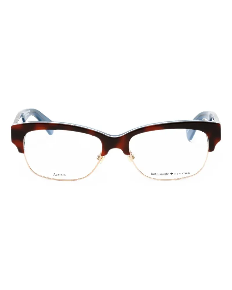 Kate Spade Shantal Brille mit eckigem Gestell - Braun Braun