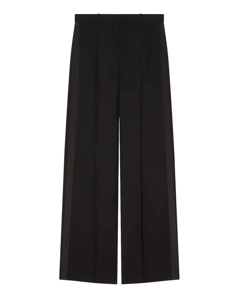 Givenchy Smoking-Hose aus Wolle und Mohär - Schwarz Schwarz