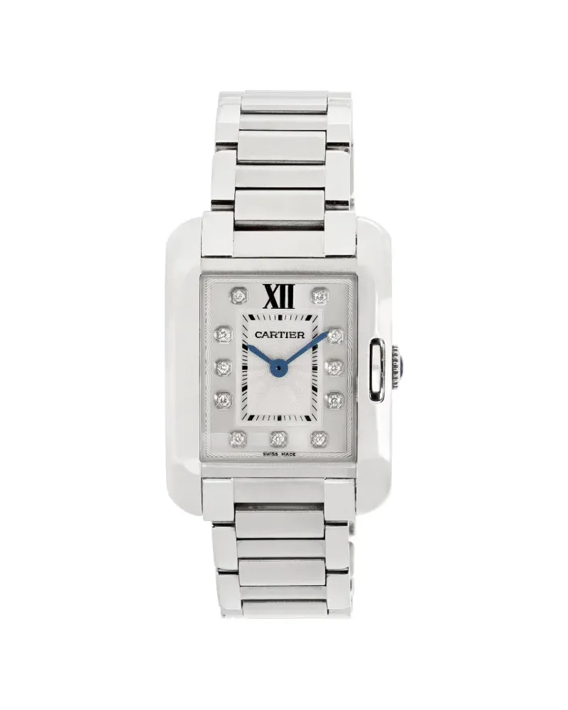 Cartier Tank Anglaise 30mm watch - Silber Silber