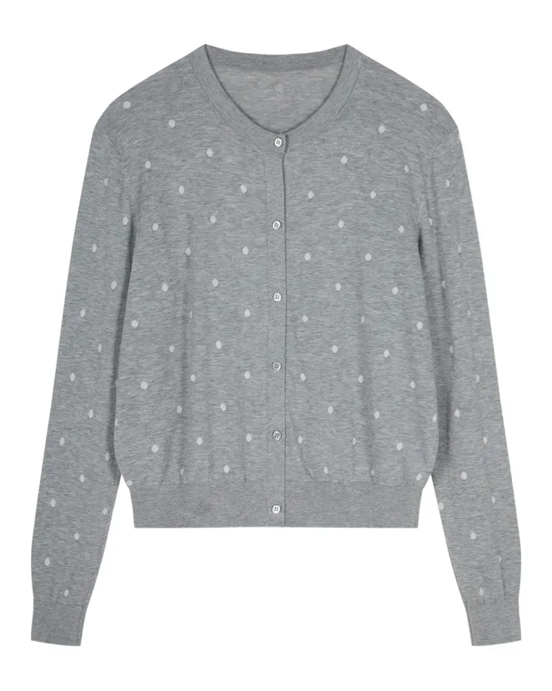 JNBY Gepunkteter Cardigan - Grau Grau