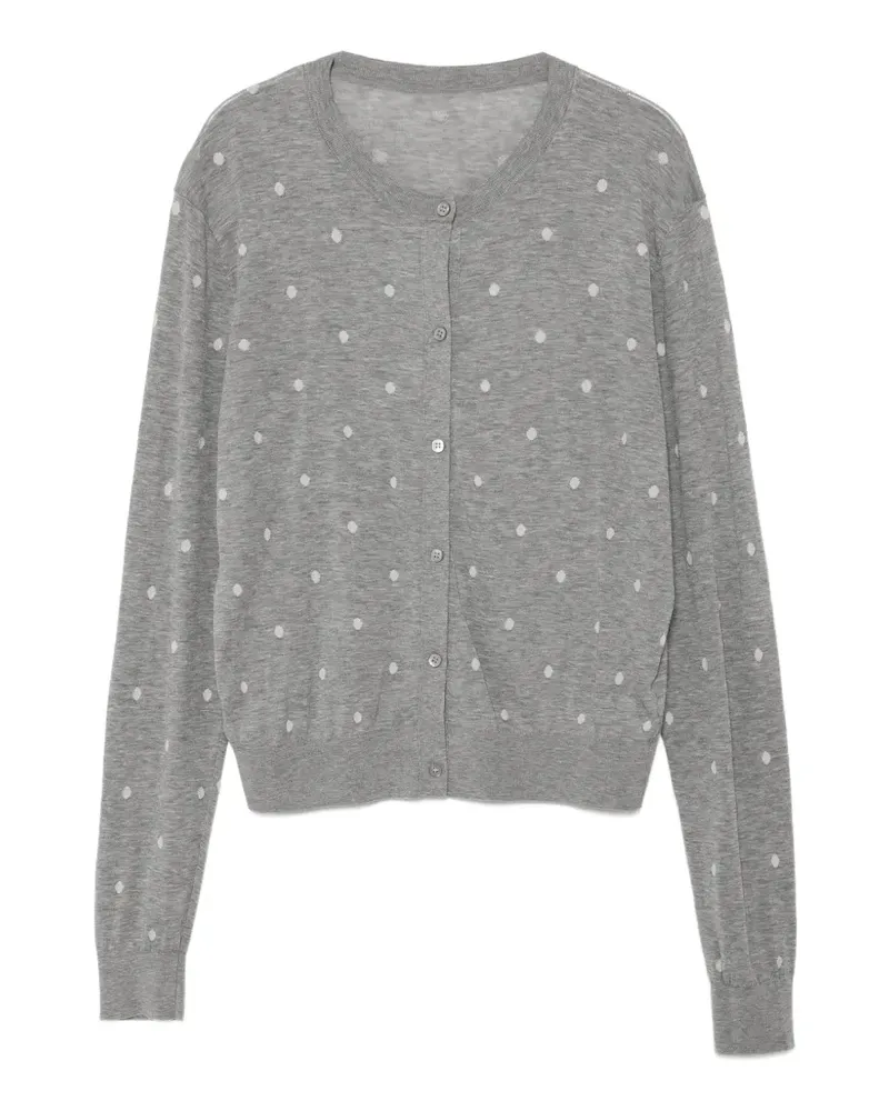 JNBY Gepunkteter Cardigan - Grau Grau