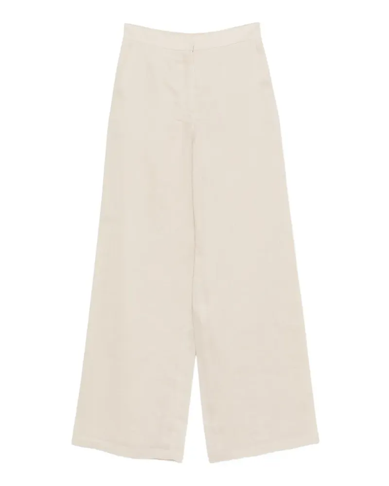 Max Mara Tapioca palazzo pants - Nude Nude
