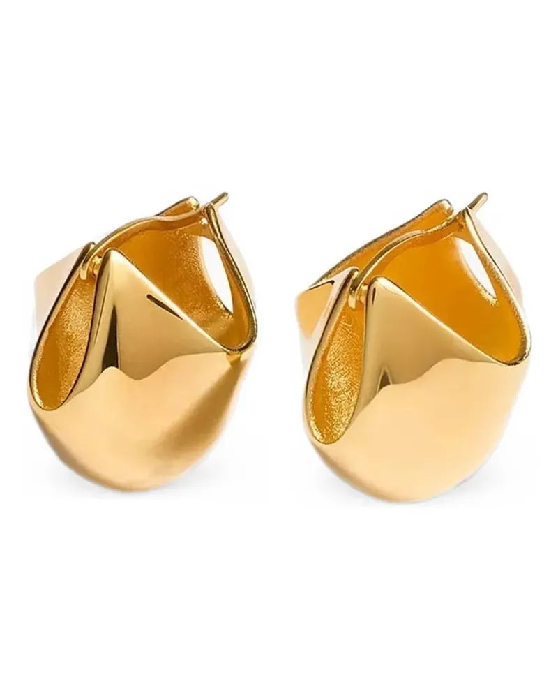 KHAITE Kleine Lotus Ohrringe - Gold Gold