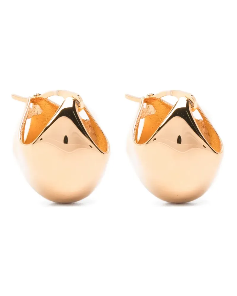 KHAITE small Lotus earrings - Gold Gold