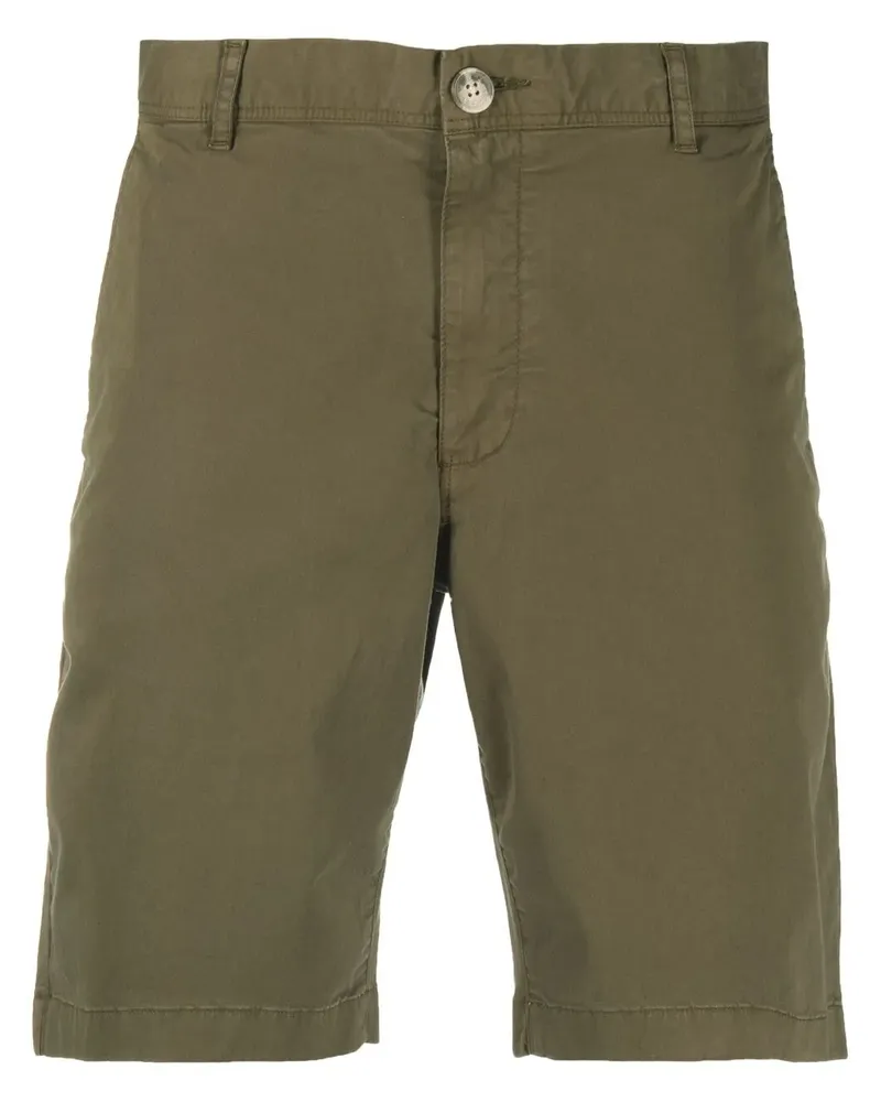Woolrich Knielange Chino-Shorts - Grün Grün