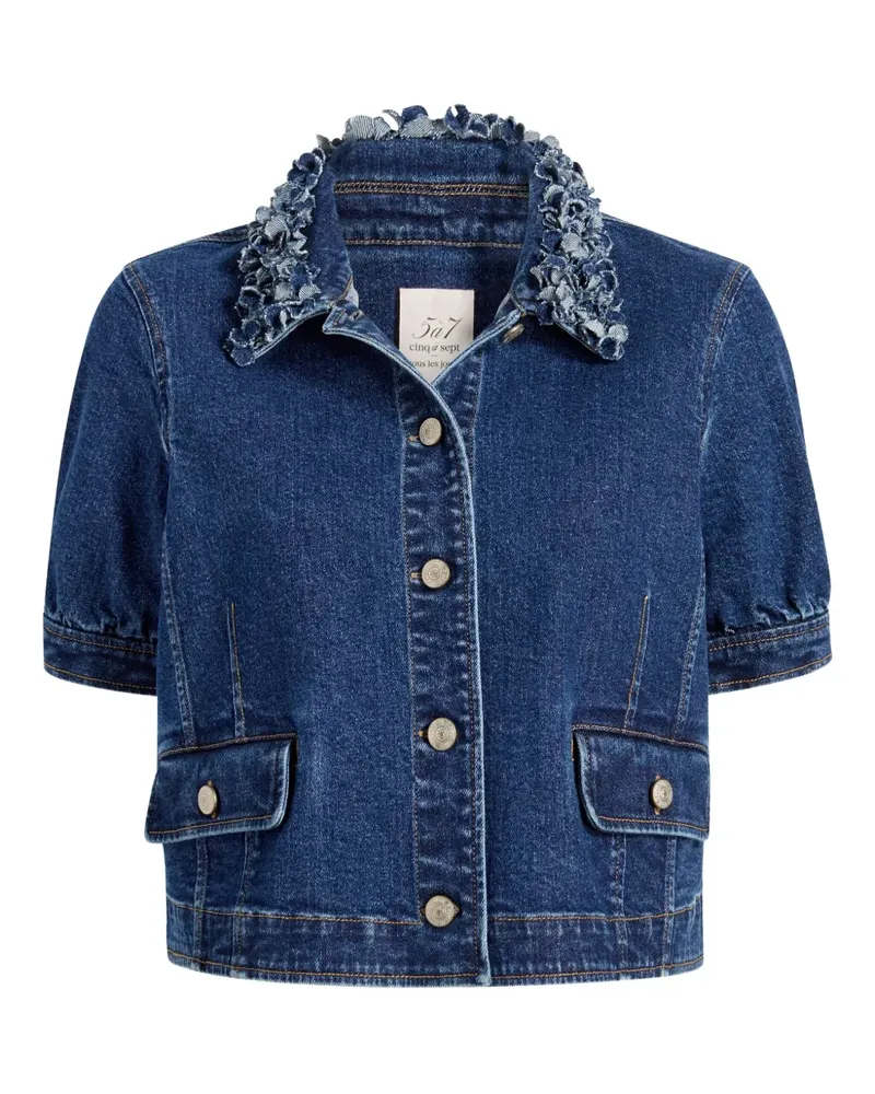 Cinq à Sept Ethel Jeansjacke - Blau Blau
