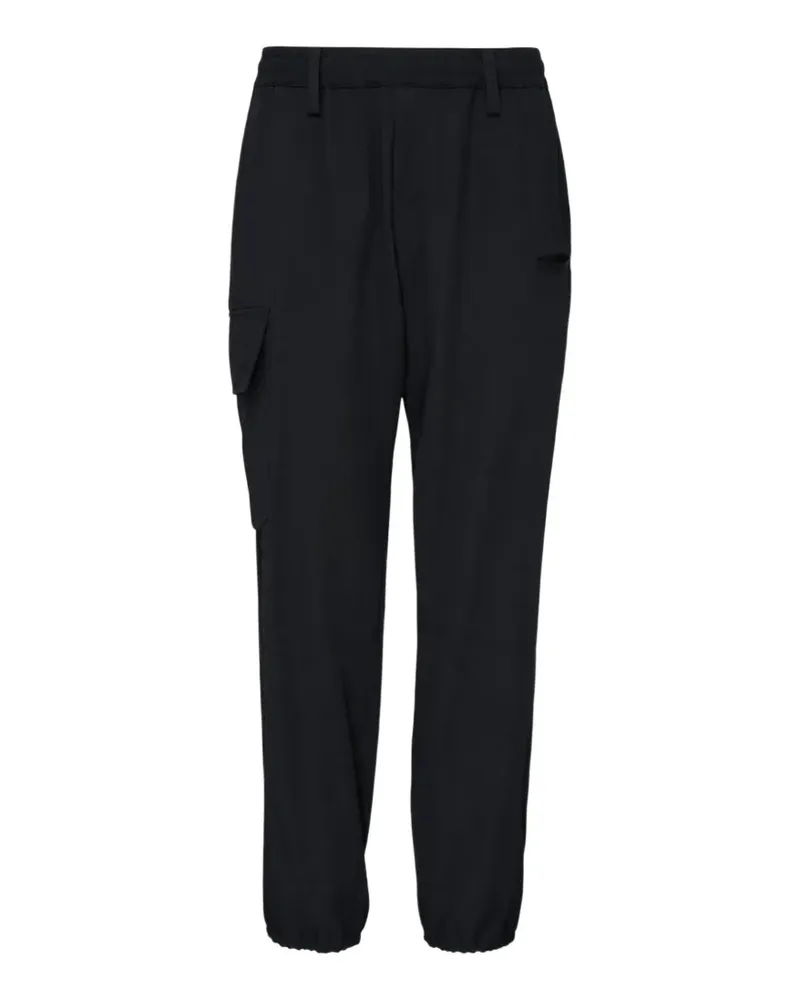 Yohji Yamamoto flap-pocket cargo pants - Schwarz Schwarz