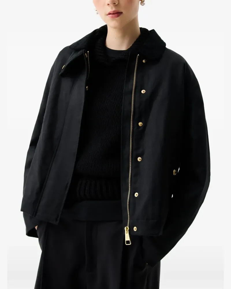 Hunter Leith boxy jacket - Schwarz Schwarz