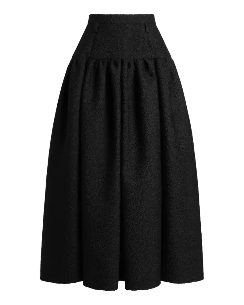 Dolce & Gabbana Midirock aus Wolle - Schwarz Schwarz