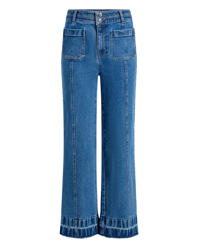 Cinq à Sept Dorothea Wide-Leg-Jeans - Blau Blau