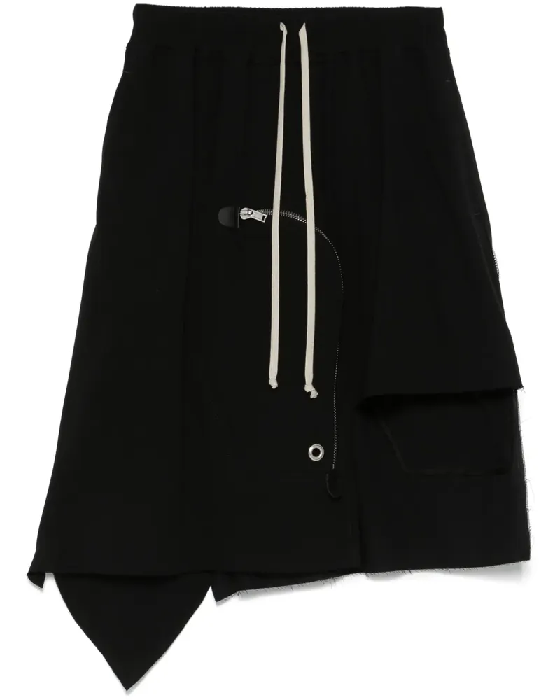 Rick Owens Klassischer Minirock - Schwarz Schwarz
