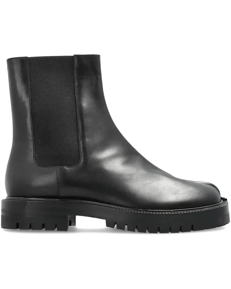 Maison Margiela Tabi elasticated-sides chelsea boots - Schwarz Schwarz