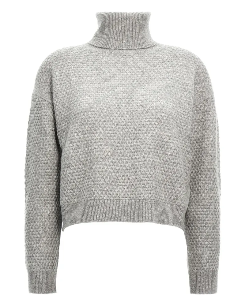 Max Mara Nero Kaschmirpullover - Grau Grau