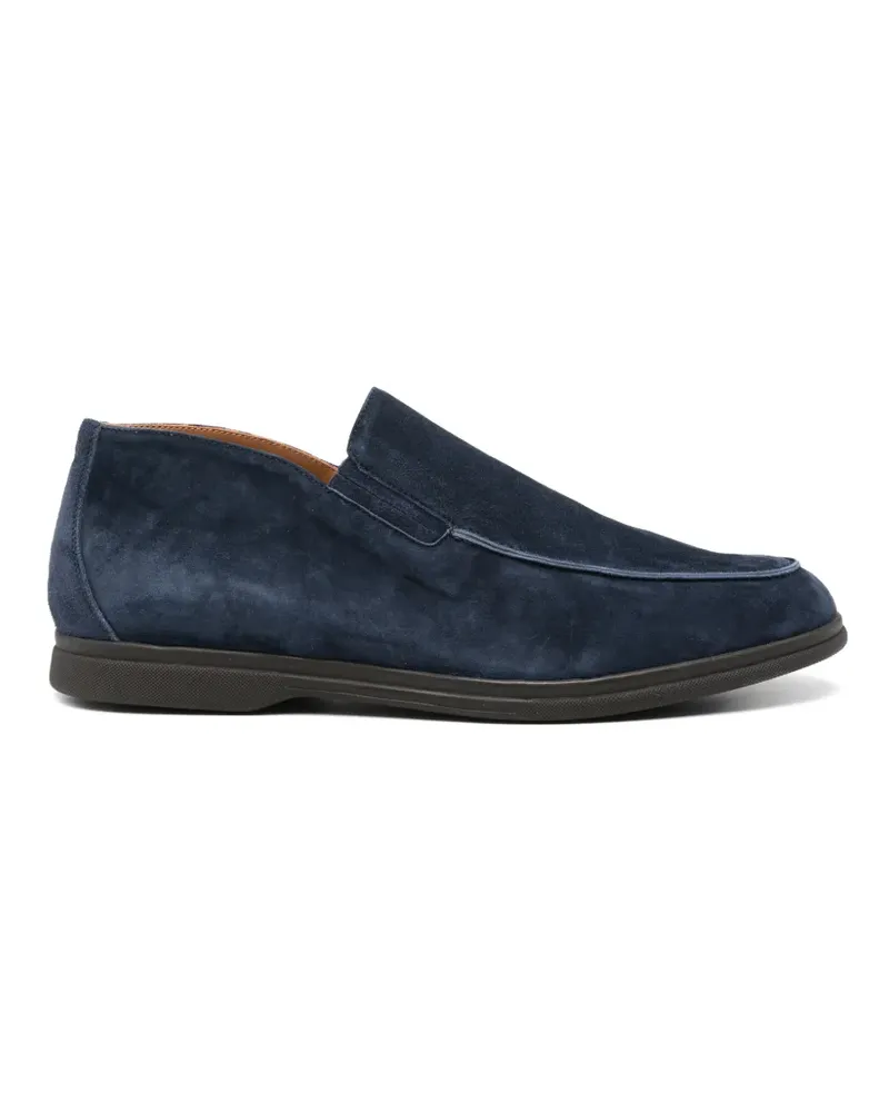 Cesare Attolini Loafer aus Wildleder - Blau Blau
