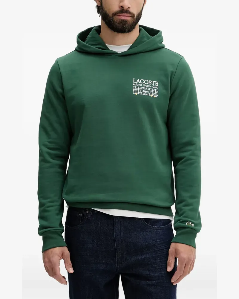 Lacoste Roland-Garros hoodie - Grün Grün
