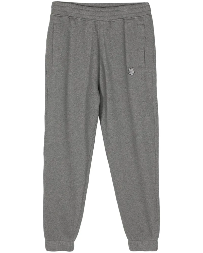 Kitsuné Jogginghose mit Logo-Applikation - Grau Grau