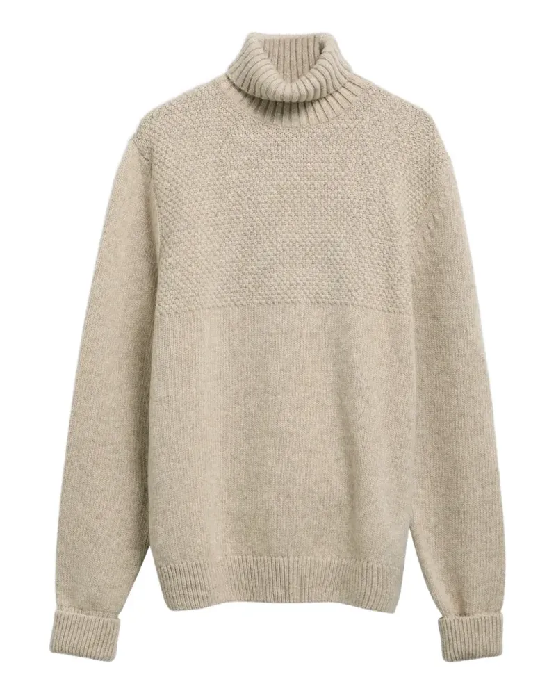 Barbour Northcliffe Submariner Rollkragenpullover - Nude Nude