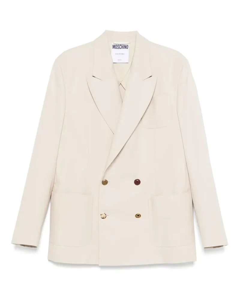 Moschino Doppelreihiges Sakko - Nude Nude