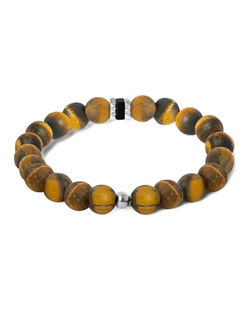 Tateossian Giza Armband mit Perlen - Braun Braun