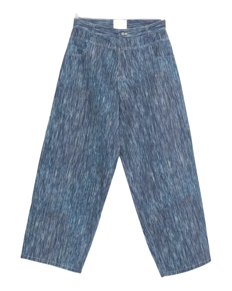 BONSAI textured jeans - Blau Blau